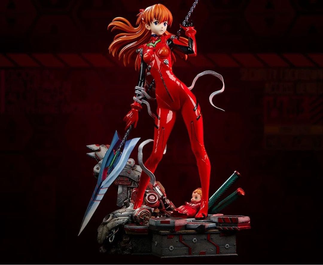 式波・アスカ・ラングレー　フィギュア　エヴァンゲリオン　ガレージキット