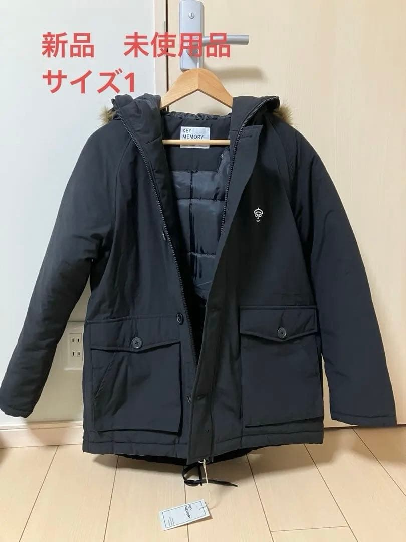 KEY MEMORY モッズコート　ユニセックス　黒