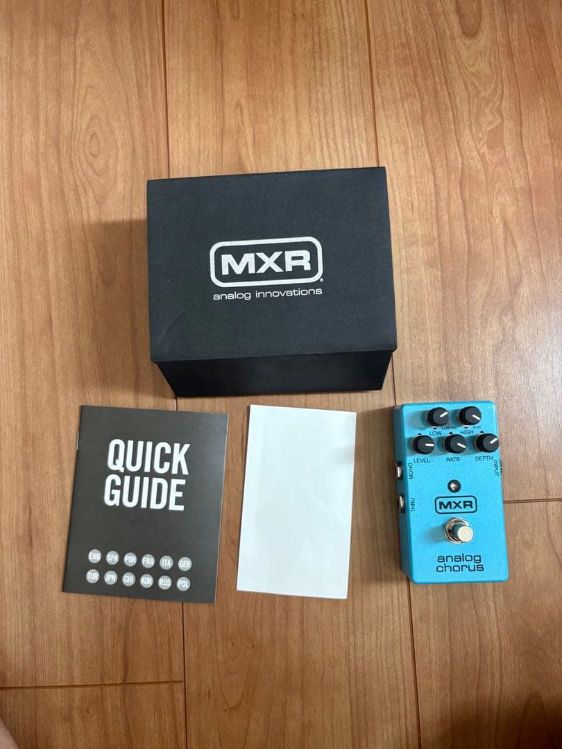 MXR analog chorus ギターエフェクター