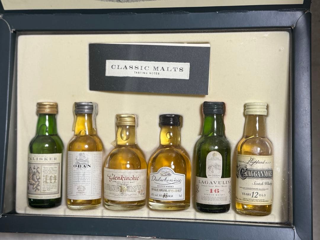 CLASSIC MALTS シングルモルトウイスキー6本セット