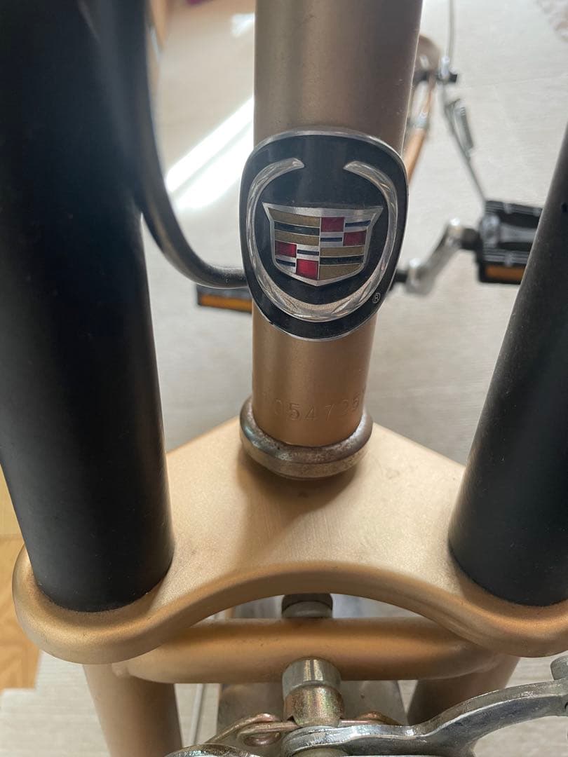 お引き取り限定 キャデラック 16インチ 幼児用自転車 ゴールド 希少 廃盤