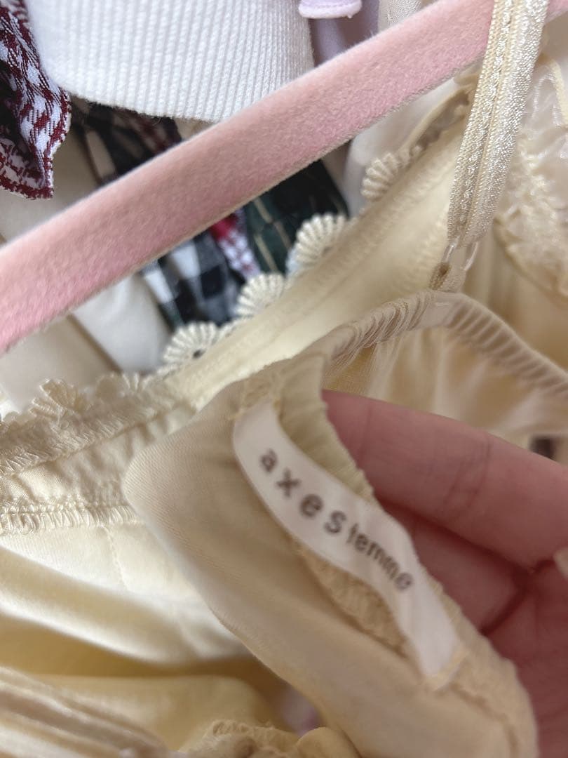 axes femme♡ビッグリボンキャミソール.y2k希少カラー