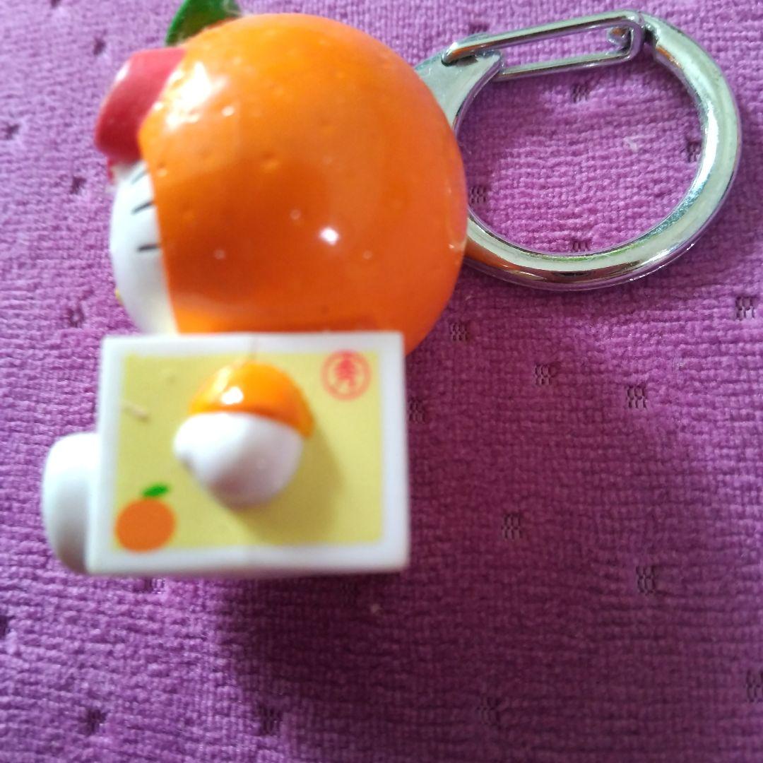 希少HELLO KITTY みかんキーホルダー値下げ