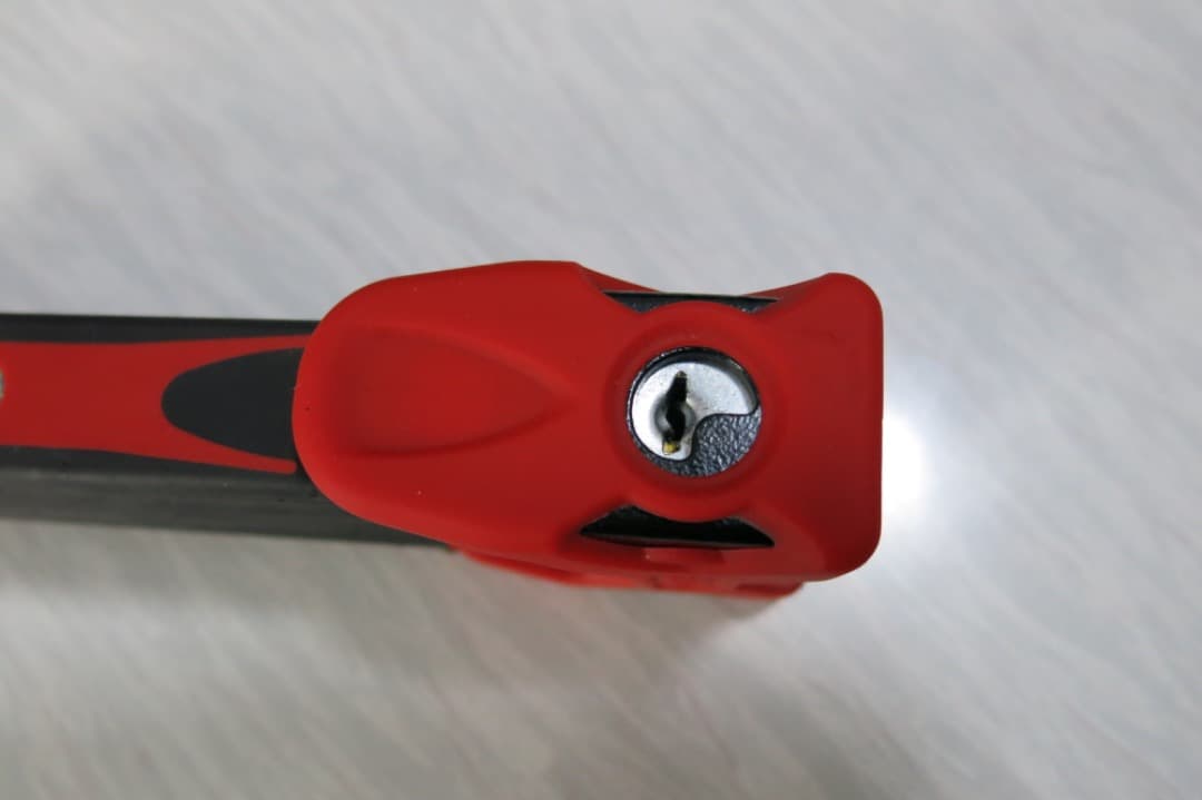 アブスABUS BORDO Big6000FoldingLock 120cm赤