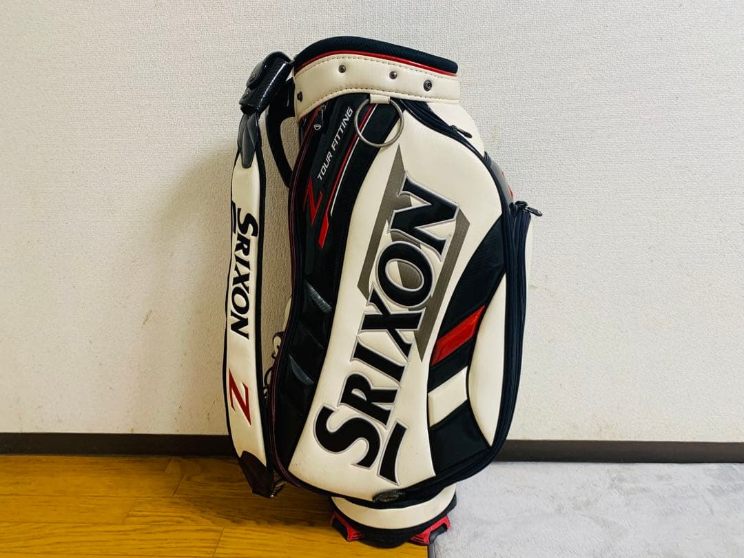 Srixon Z キャディバッグ 白黒赤
