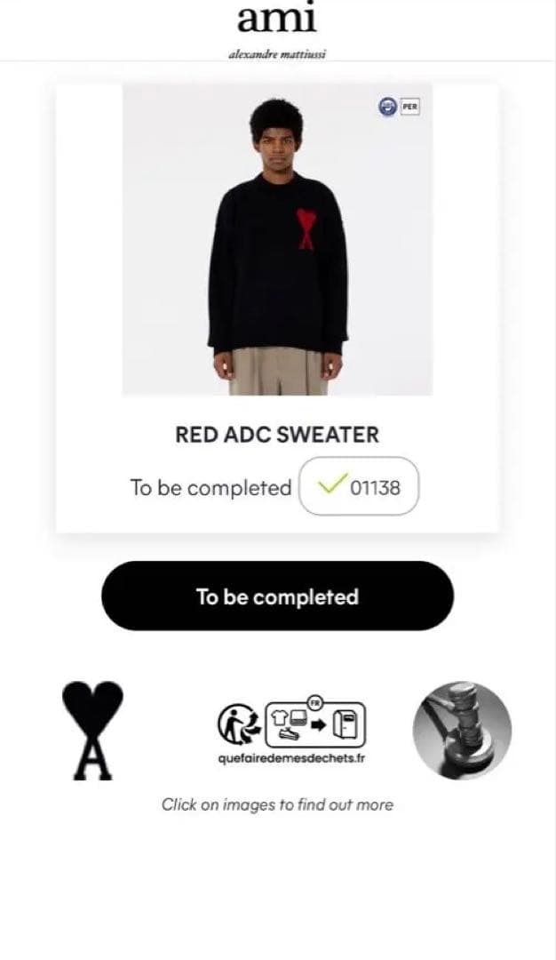 アミパリス ニット M