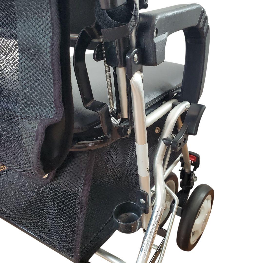 【美品】【一点物】幸和製作所 WALKING STICK II レザー 手押し車