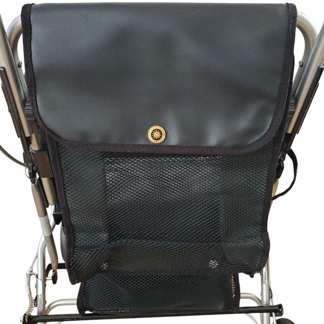 【美品】【一点物】幸和製作所 WALKING STICK II レザー 手押し車