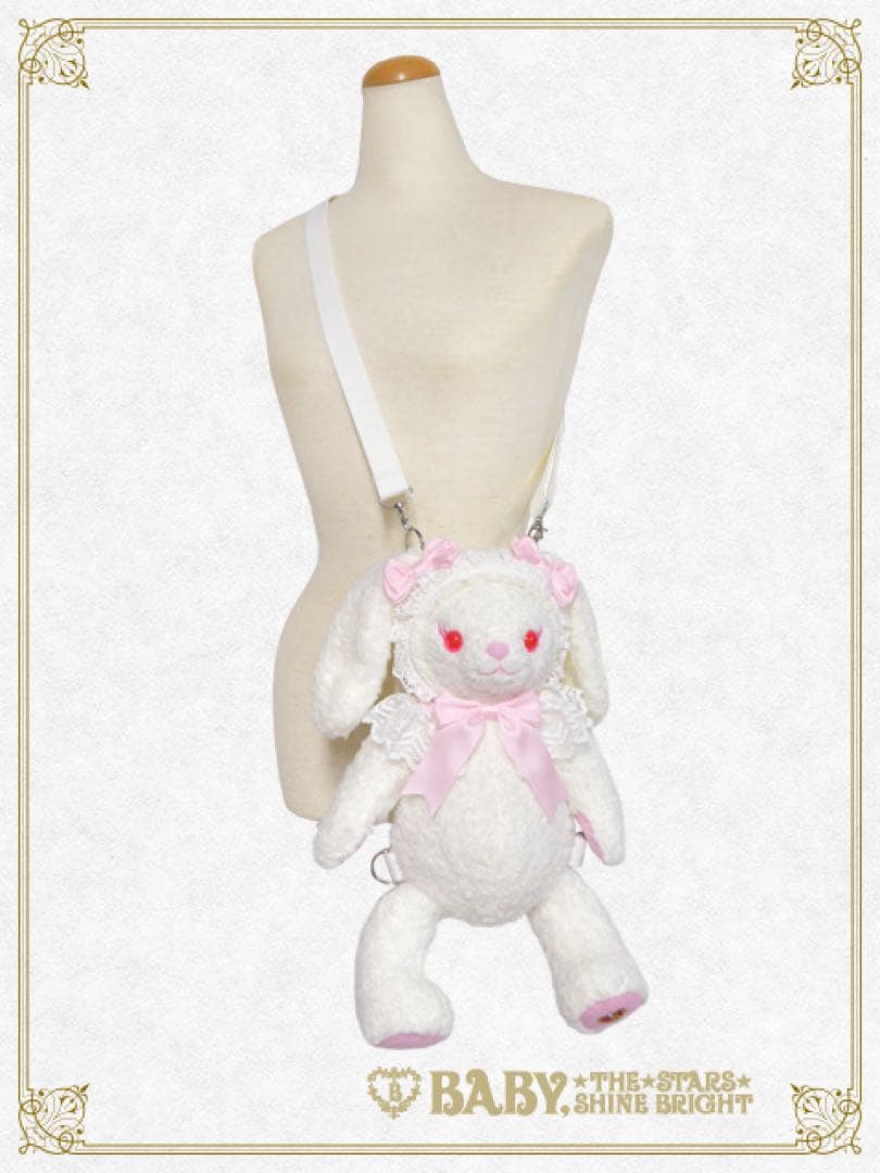 うさくみゃリュックミニ オフ白