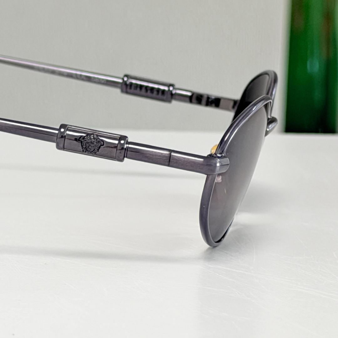 VERSACE ヴェルサーチ オーバル型 サングラス ヴィンテージ S14