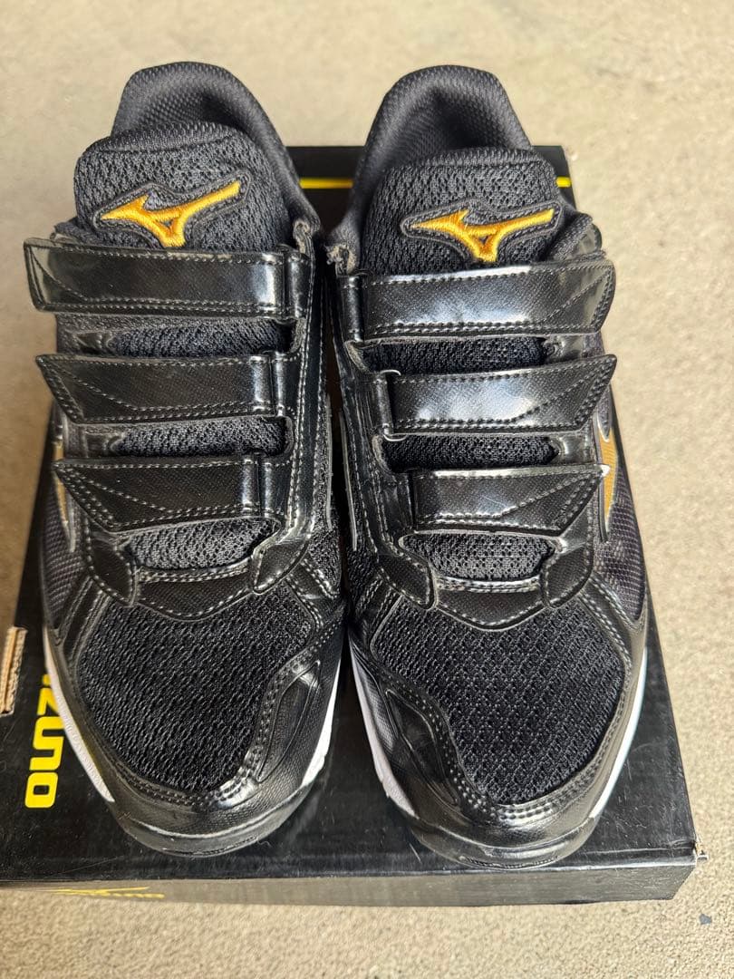 Mizuno Proトレーニングシューズ ブラック/ゴールド