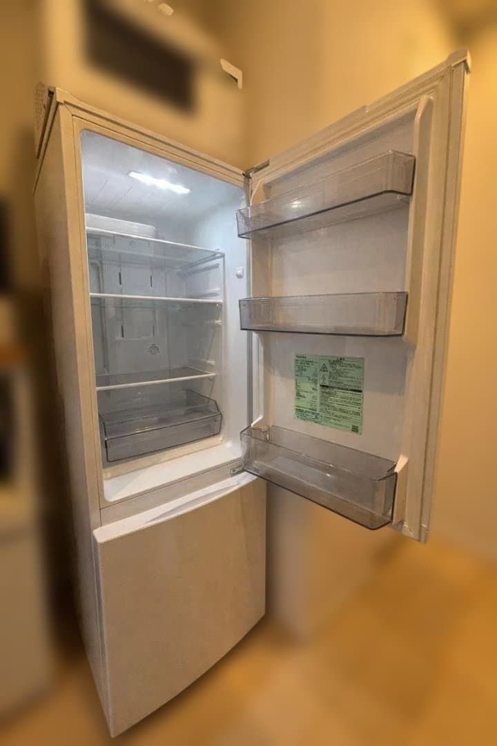 【2023年製】東芝 170L 冷蔵庫 / GR-V17BS / マットホワイト