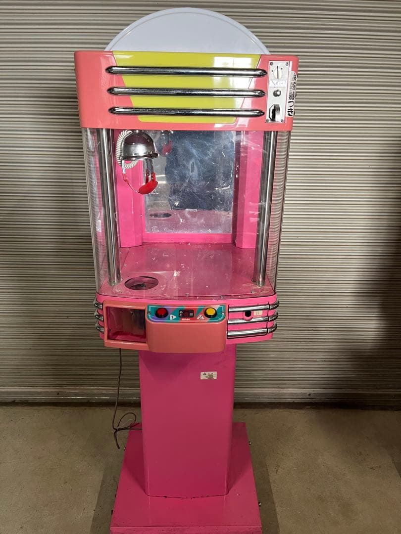 ぽとふ送料込み‼️SNK ネオミニ(ピンク)小型クレーンゲーム筐体