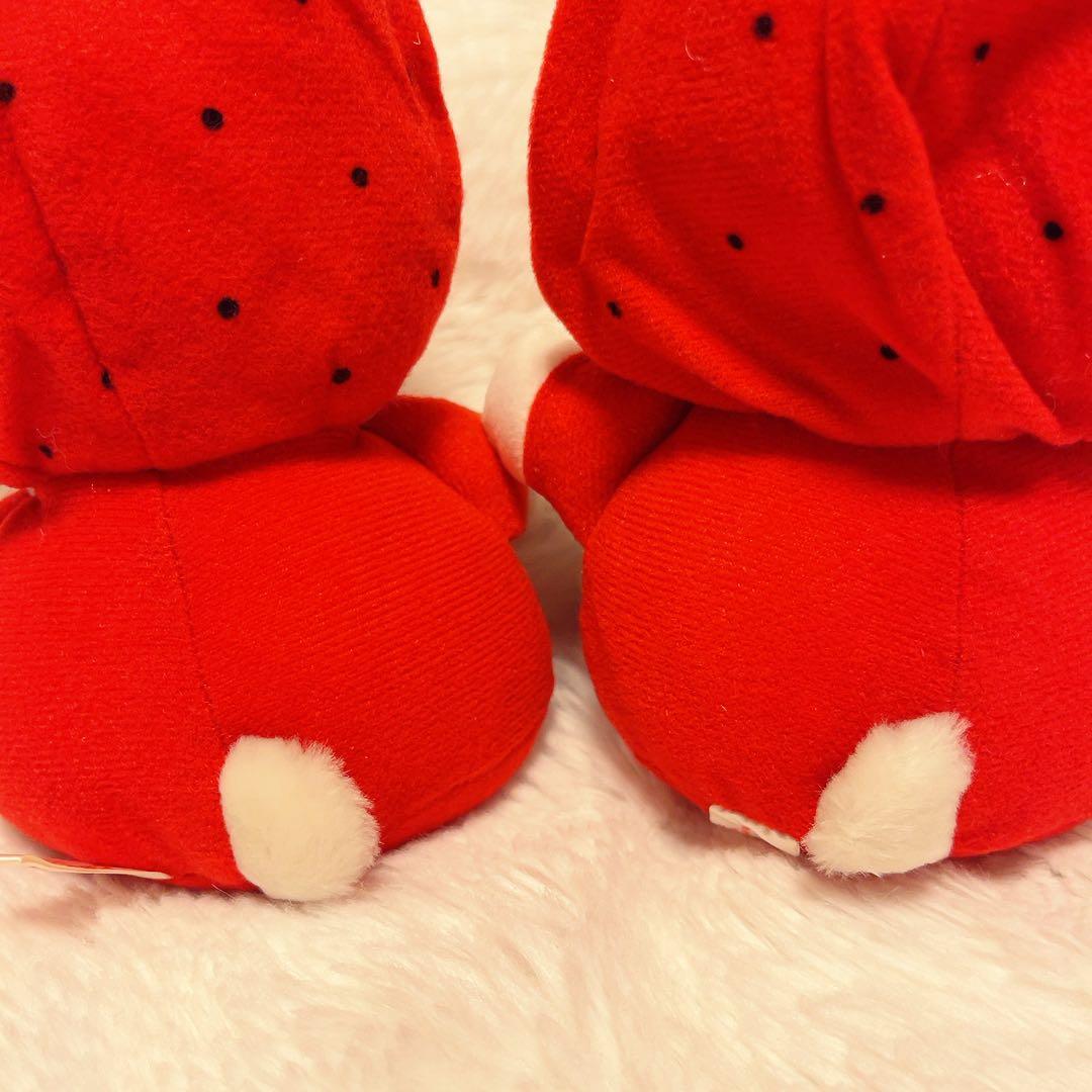 希少レア　ハローキティ　ミミィ　着ぐるみぬいぐるみ　イチゴ　平成レトロ　1999