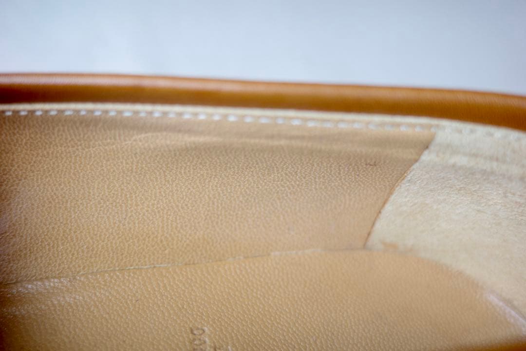 【正規品・極美品】 HERMES ローファー 36.5 木製Hバックル 箱付き