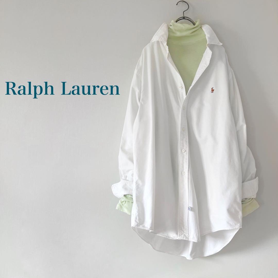 Ralph Lauren ビッグコットンオックスフォードシャツ ボタンダウン