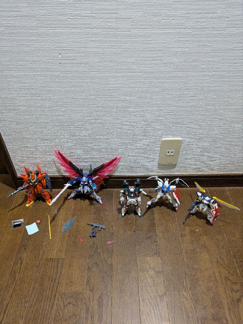 プラモデル ガンダム　ガンプラ　HG 　他　ジャンク　武器　完成品　まとめ売り