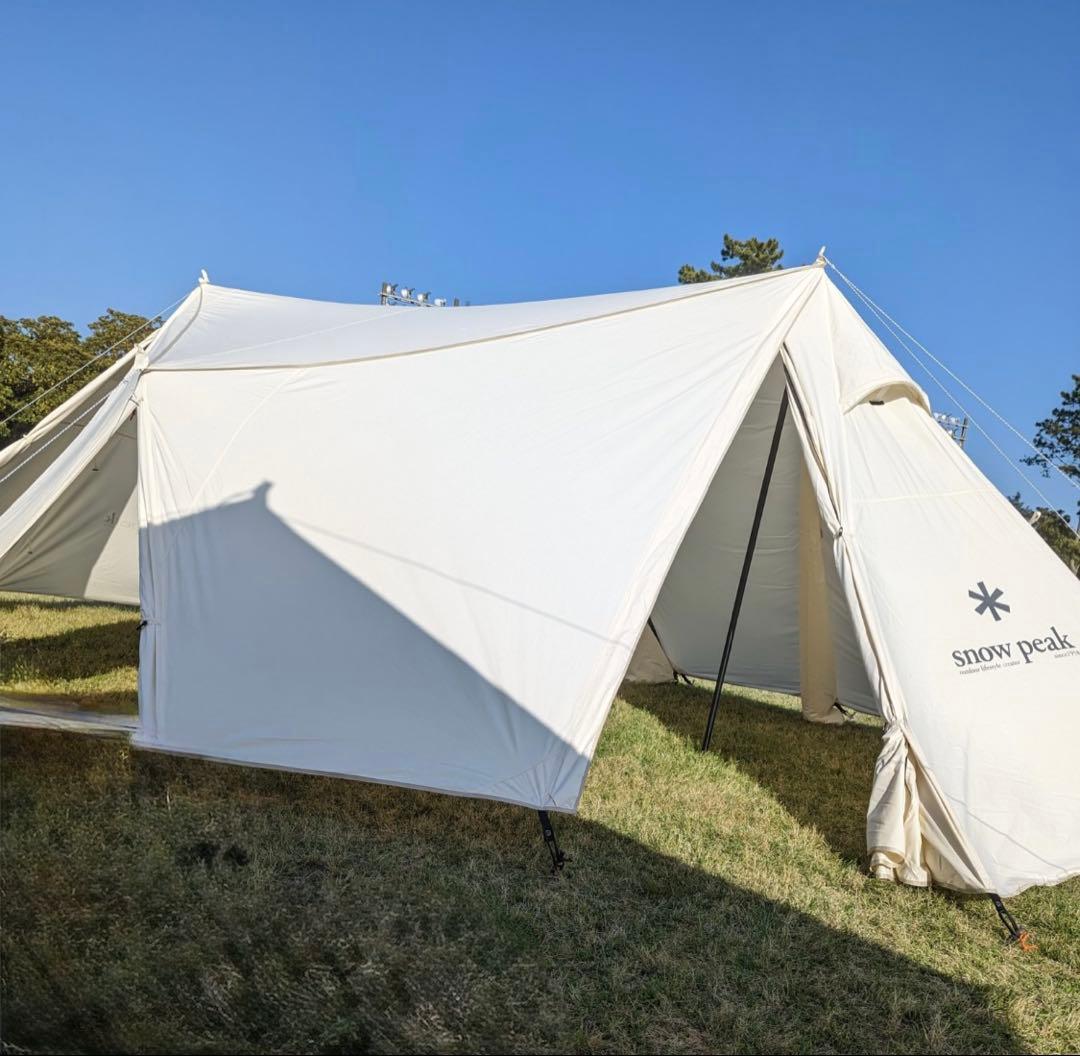 【美品】【廃盤品】 peak テント　 ランドステーションmアイボリー
