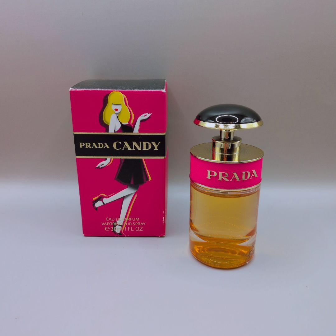【ほぼ未使用】 プラダ キャンディ 香水 日本語表記あり オードパルファム