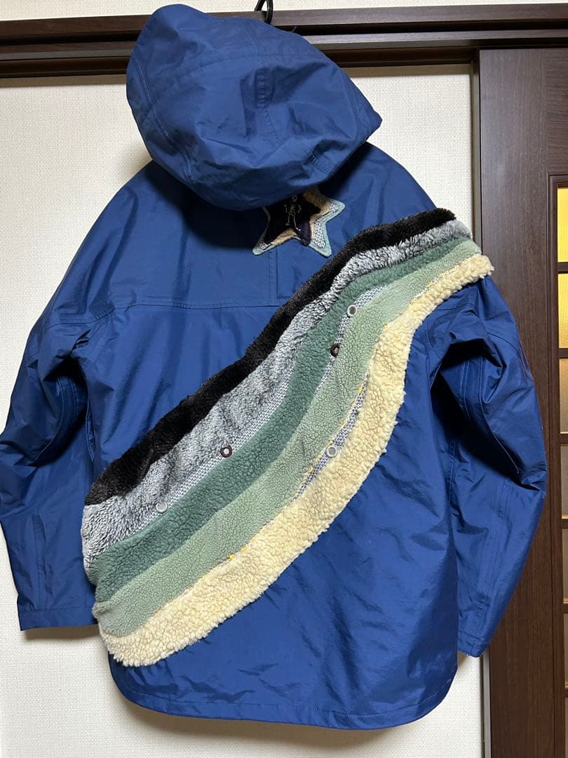 GREEN CLOTHING パッチワークジャケット　グリーンクロージング