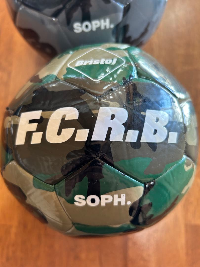 レア　F.C.Real Bristol カモフラージュ スモールサッカーボール