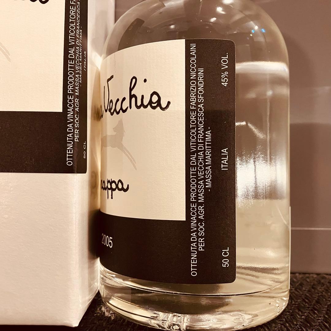 マッサ ヴェッキア グラッパ 2005年 500ml 箱付き