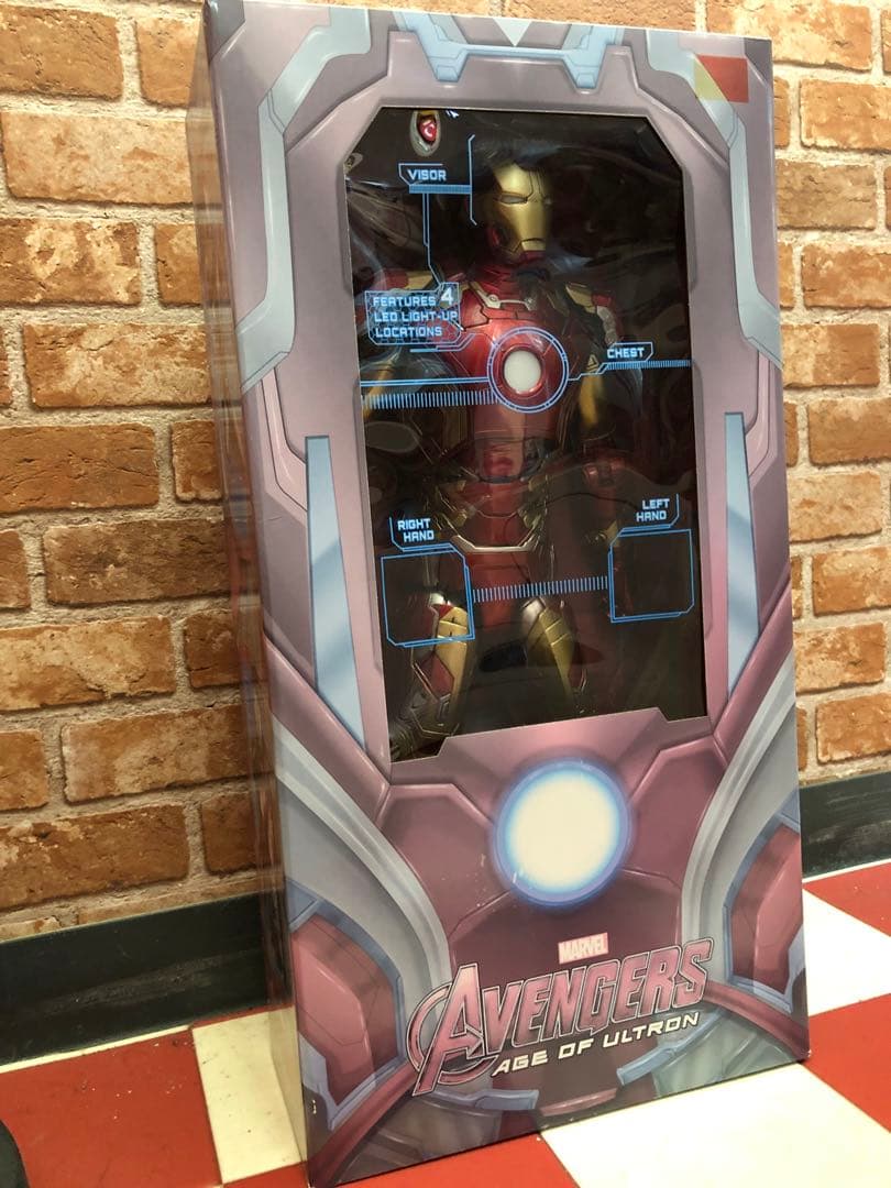 アベンジャーズエイジオブウルトロン1／4スケールアクションフィギュアアイアン