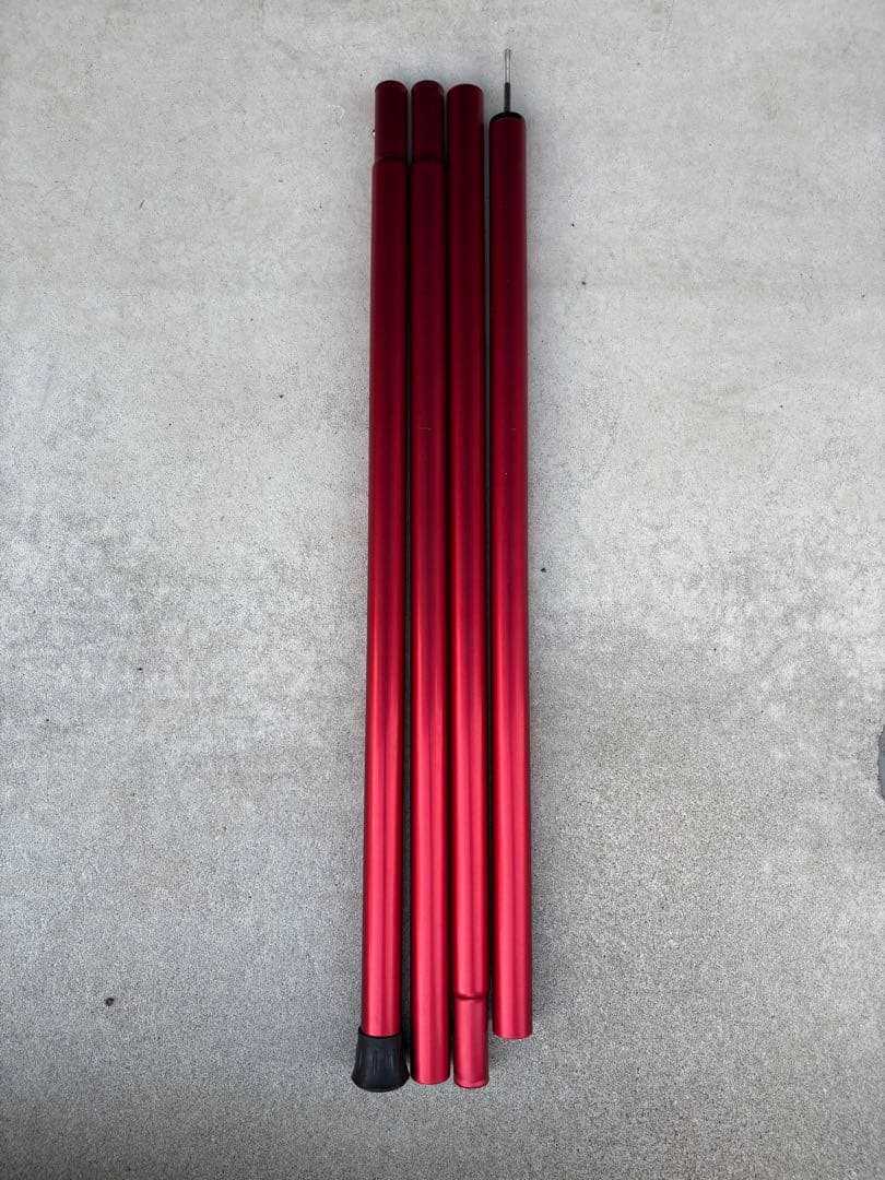  peak ウイングポール レッド 280 （C）