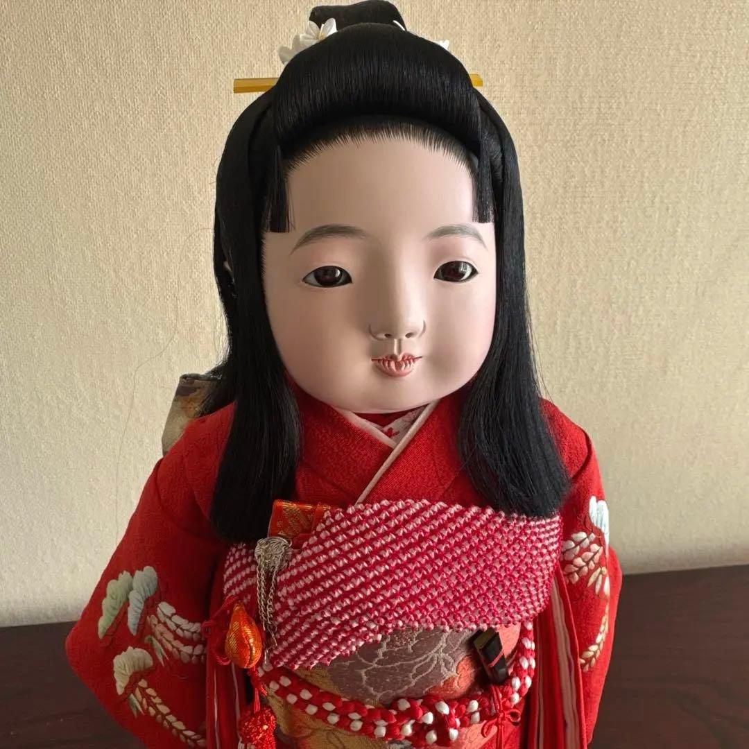 松乾斎東光　京都　洛斎作　市松人形