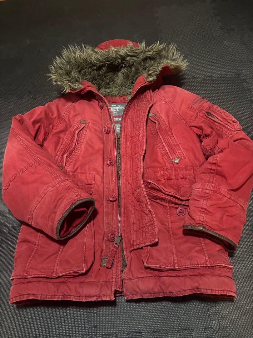 アバクロ Mt Washington Jacket　サイズS ワインレッド