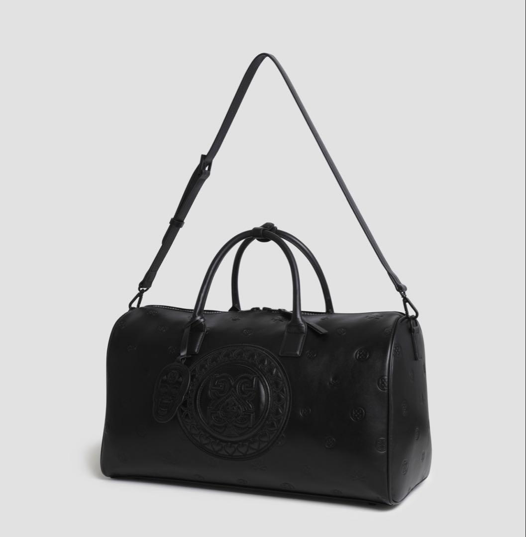 26新作 G/FORE ジーフォア 刺繍 エンボススカル ゴルフボストンバッグ