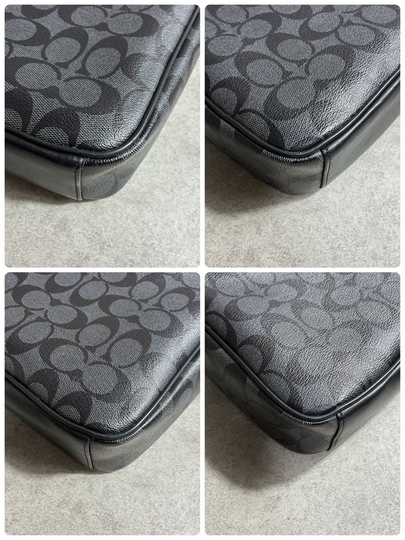 美品✨COACH 54738 フライトバッグ マホガニー シグネチャー