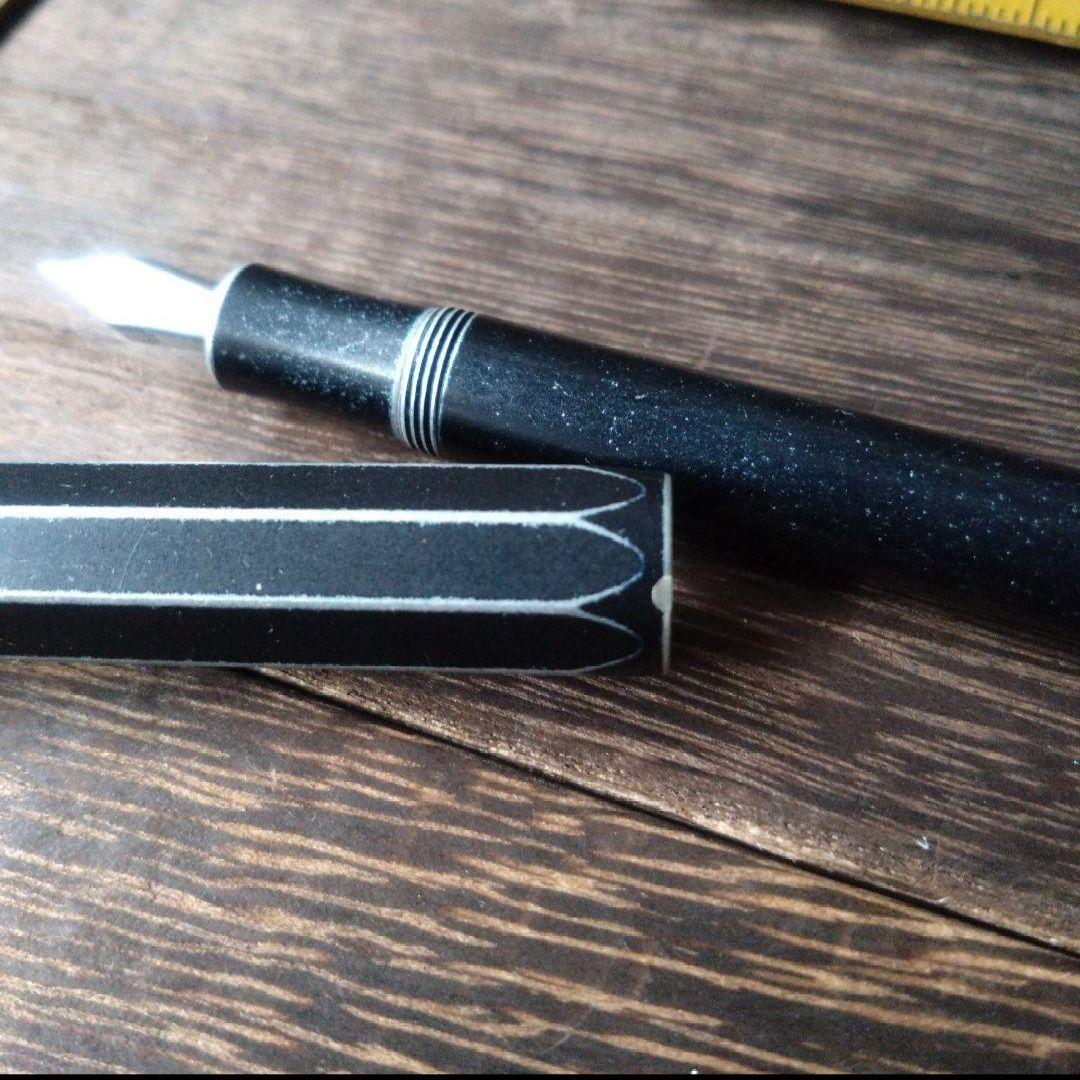 カヴェコ ストーンウォッシュ ブラック EF KAWECO 万年筆