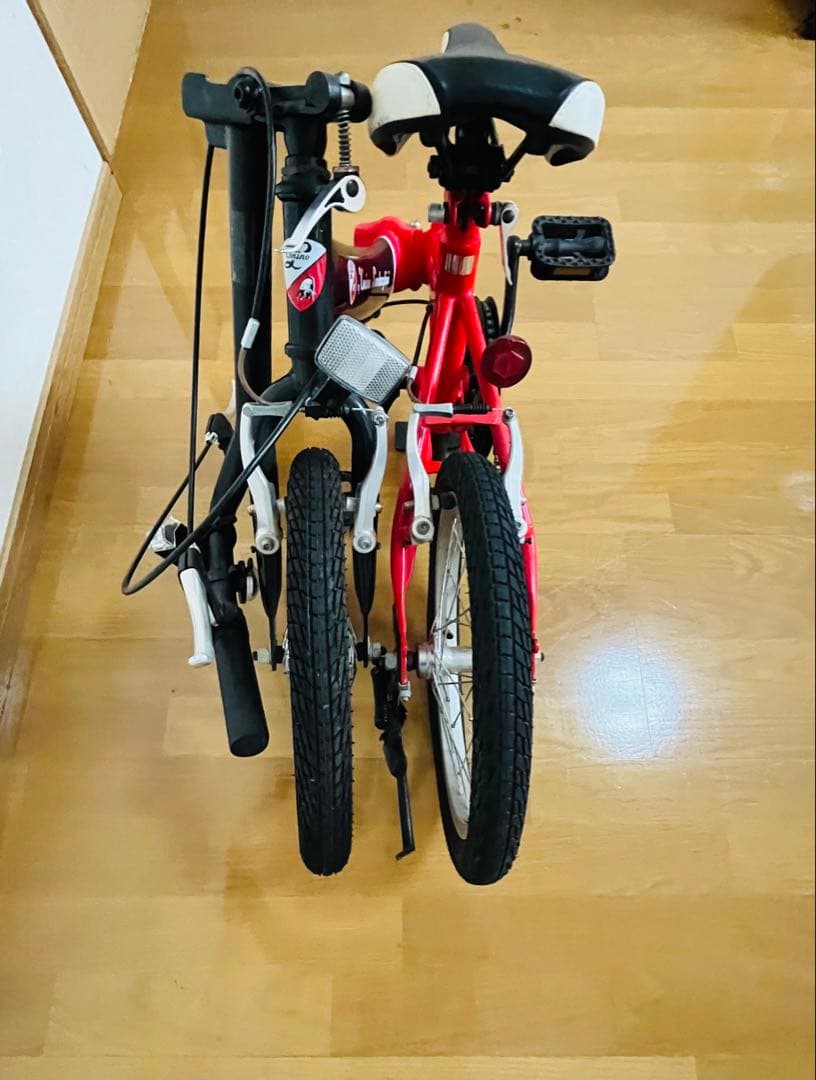 ハナさん専用ランボルギーニトニーノ折り畳み自転車１６インチ