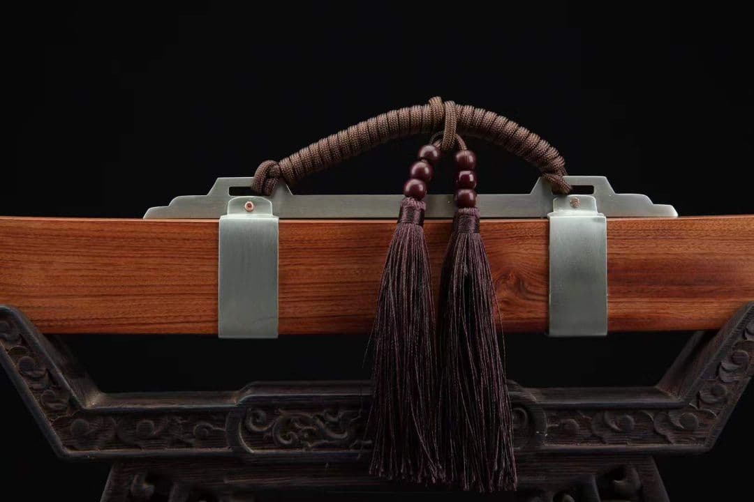 白銅素装方清刀 古兵器   武具　刀装具　日本刀　模造刀   居合刀