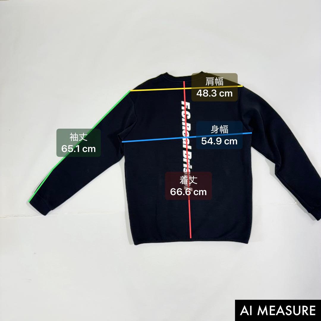 FCRB 22SS TECH SWEAT CREWNECK TOP ブラック L