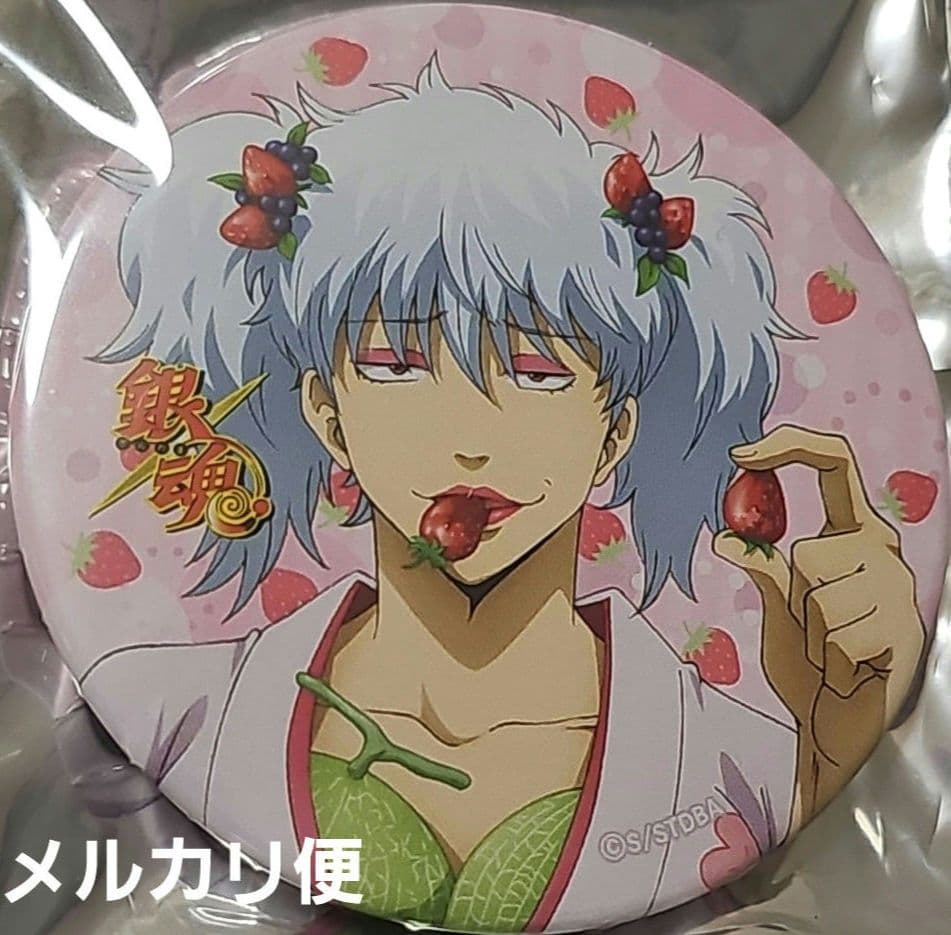 【レア】 銀魂 パー子 缶バッジ 希少