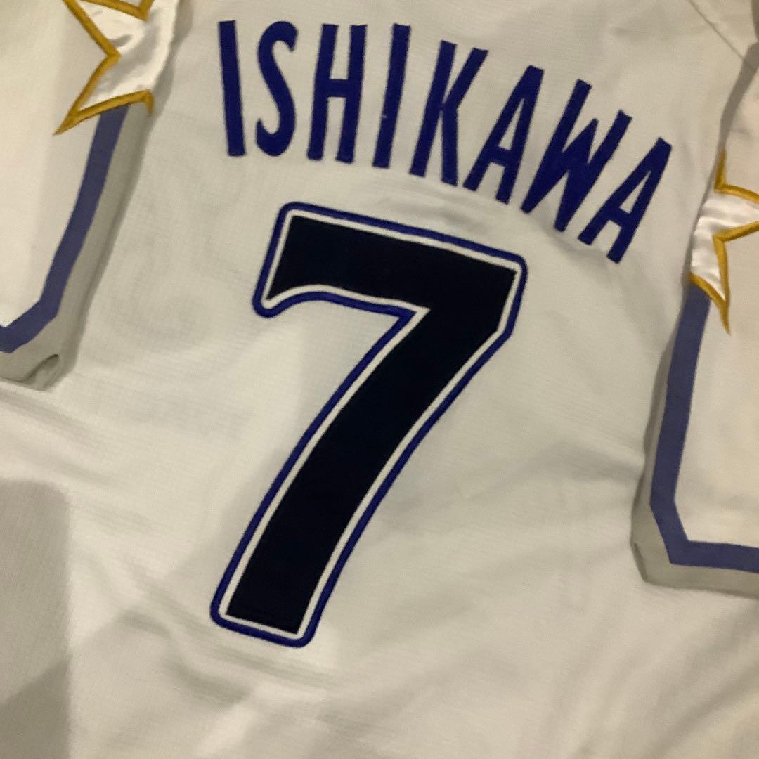 横浜ベイスターズ　石川雄洋　サマーユニフォーム　フリーサイズ　刺繍