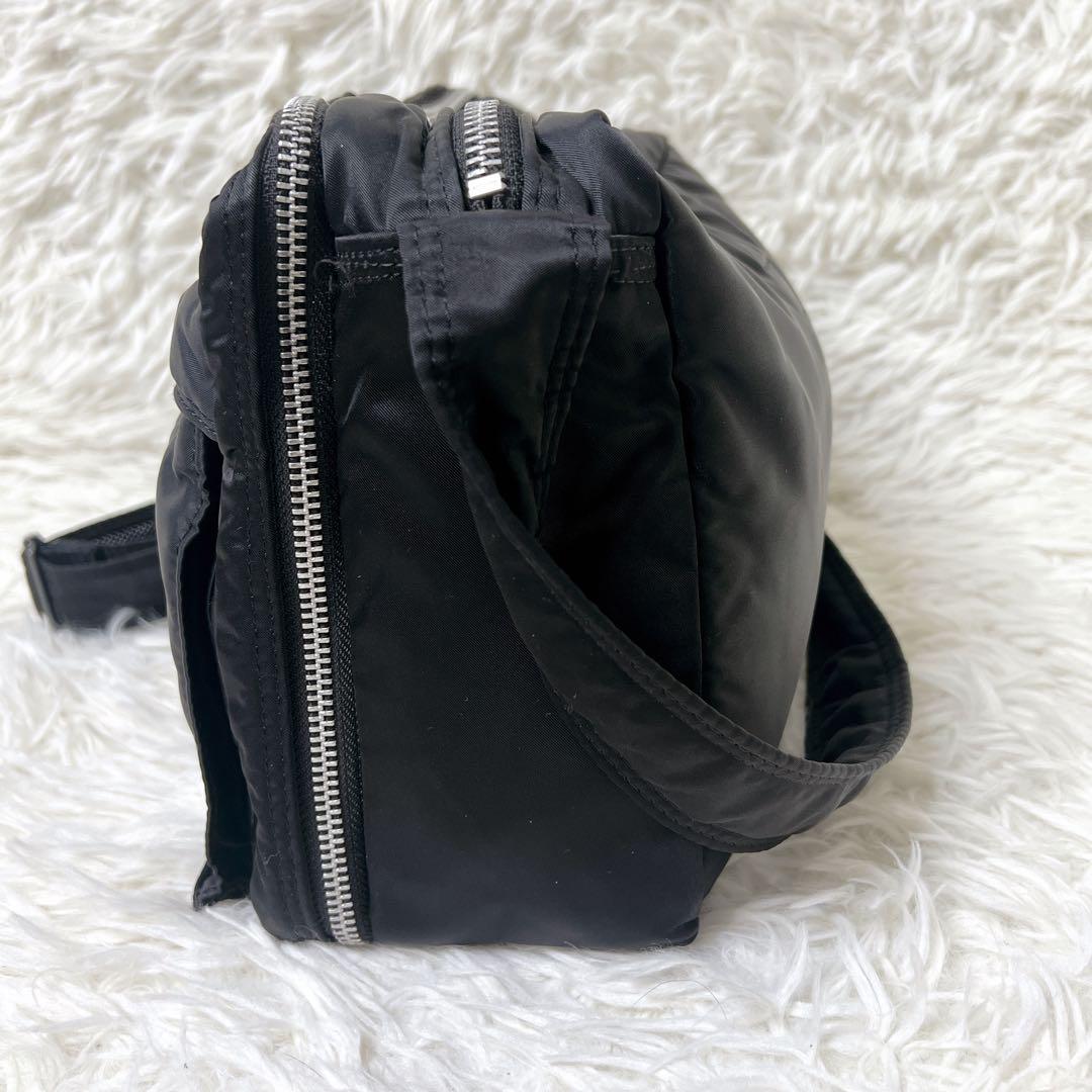 PORTER TANKER 2層式 ナイロン ショルダーバッグ y2k