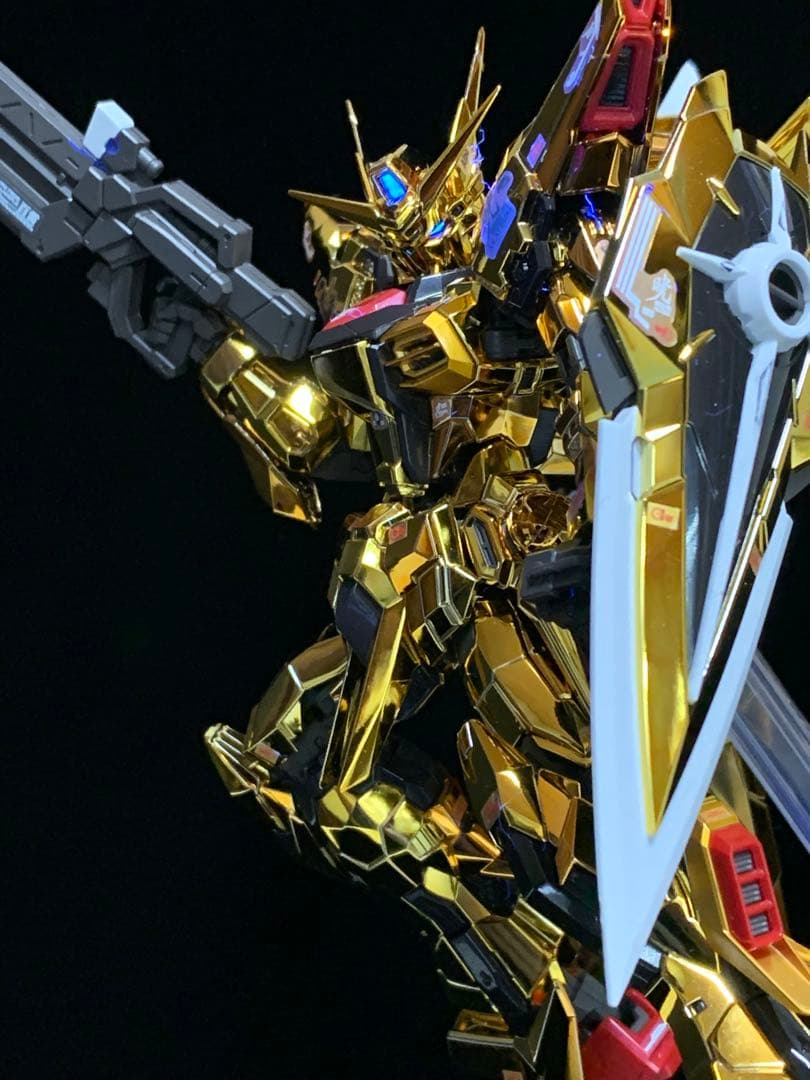 【一部塗装完成品】RG アカツキガンダム(オオワシ装備)