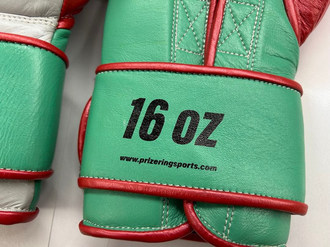 プライズリング　ボクシンググローブ　本革製　16oz