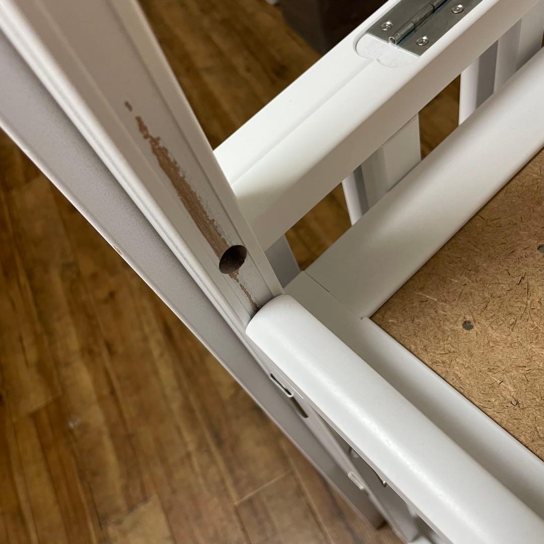 【KATOJI】プレミアムライン ハイタイプ ツーオープン ミニベッド ホワイト