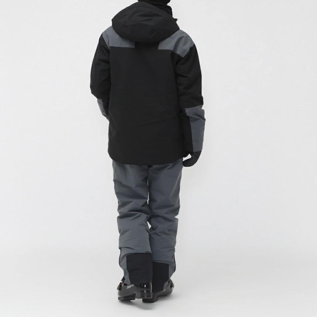 FABLICE I-HEAT スキーウェア 上下セット XL ブラック×ブルー