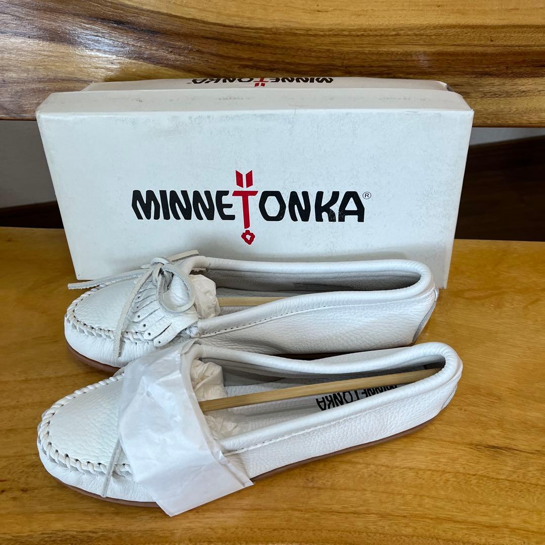 【327】レディースミネトンカDeer Skin 25cm 8