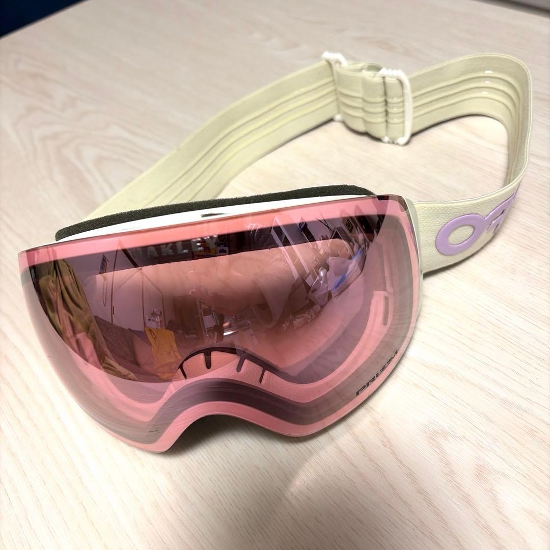 オークリー　フライトデッキ　パイロットスノーゴーグル　プリズム