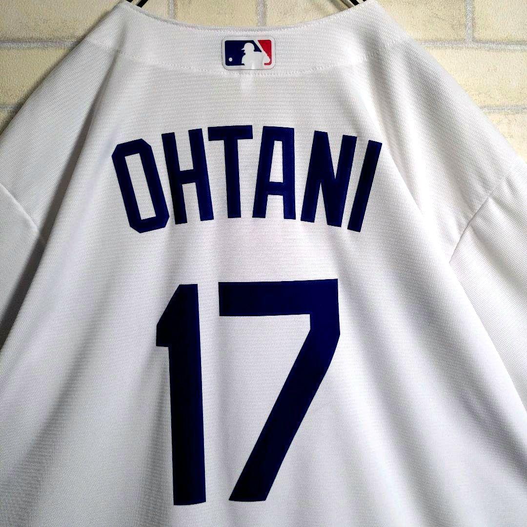 大谷翔平★MLB ドジャース 刺繍 レプリカユニホーム XL 未使用 正規品