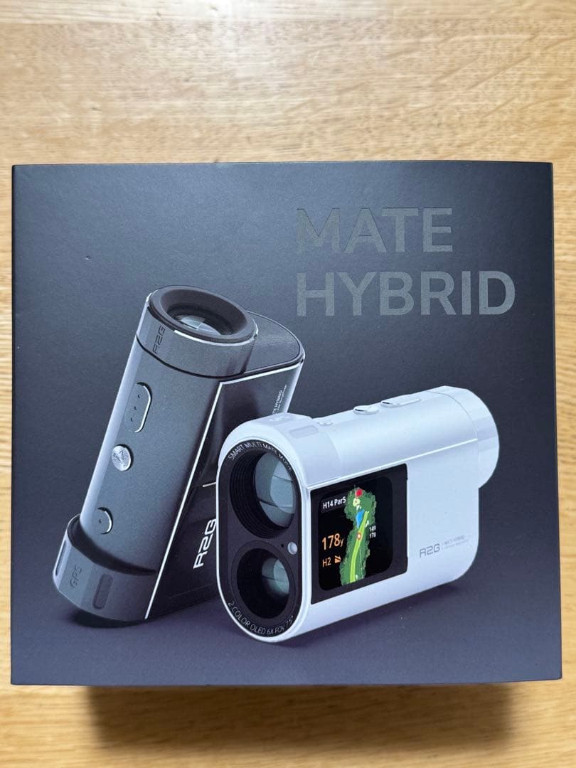 【美品】MATE HYBRID R2G ゴルフ用レーザー距離計＋液晶ナビ一体型