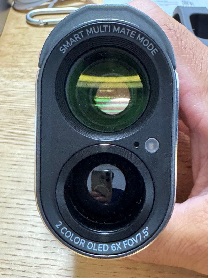 【美品】MATE HYBRID R2G ゴルフ用レーザー距離計＋液晶ナビ一体型