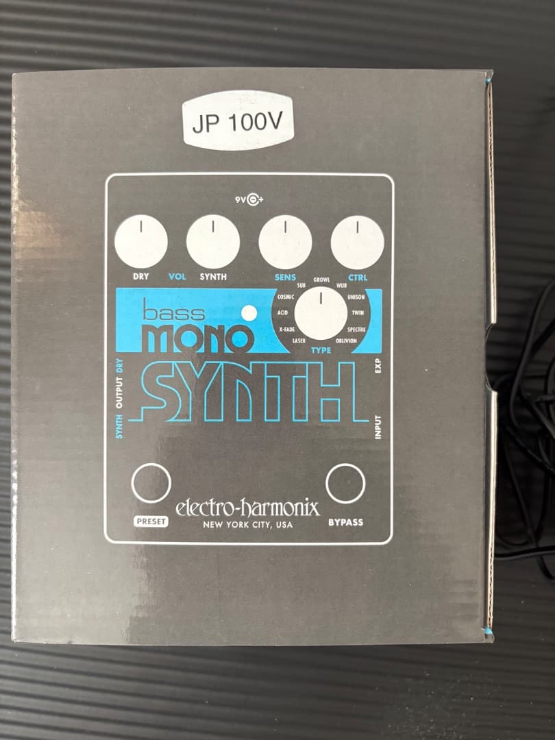 ギター Electro-Harmonix Bass Mono SYNTH Pedal