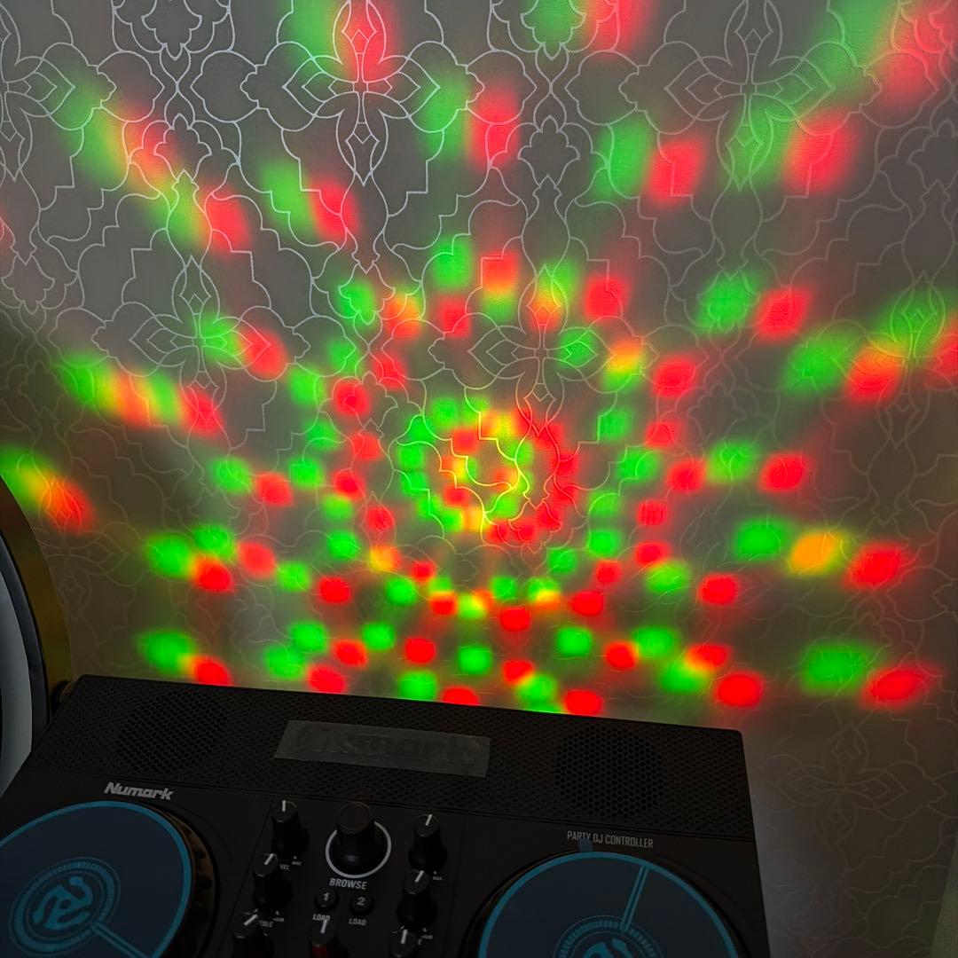 Numark party mix live スタンド　ヘッドホンセット